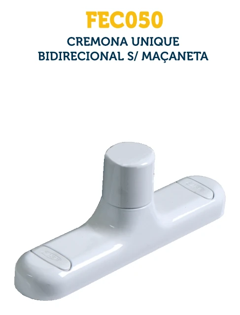 Referência de Cremona s/maçaneta fechamento bi-direcional FEC050
